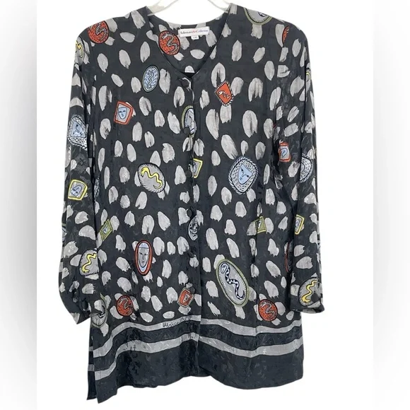 Kellermann Art Collection, Ulrica- probably silk tunic. Size ? see measurements. - Picture 3 of 7